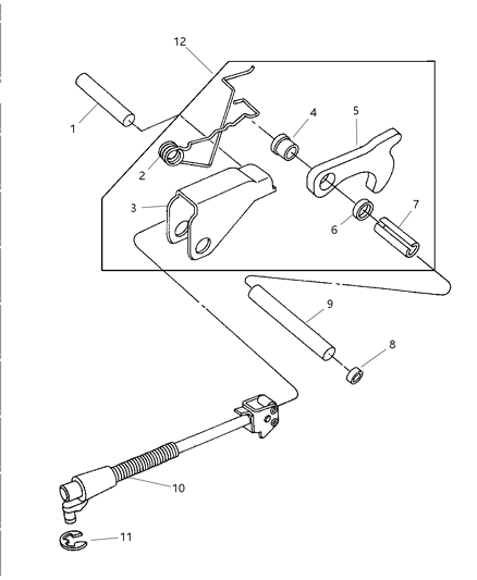 1999 Chrysler Sebring Coupe Parking Sprag Diagram