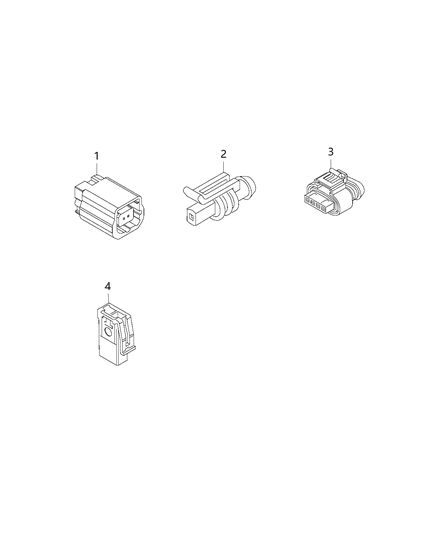 2017 Ram ProMaster City Wiring Connectors Diagram 1 - Thumbnail