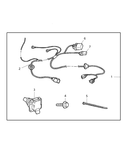 2007 Dodge Magnum Trailer Tow Harness Diagram 3 - Thumbnail