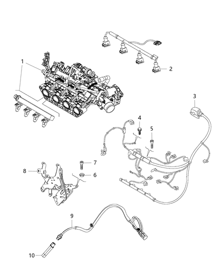 2016 Jeep Renegade Wiring, Engine Diagram 1 - Thumbnail