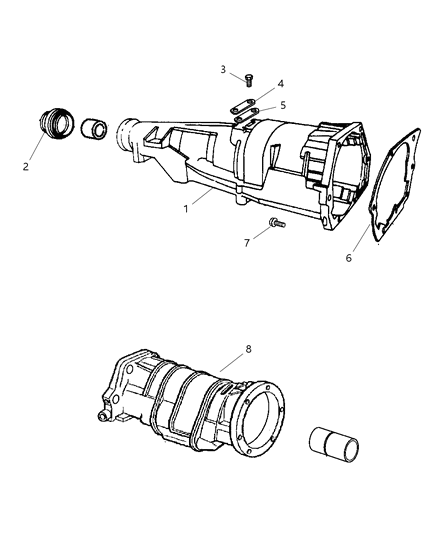 1999 Dodge Dakota Extension Diagram 3 - Thumbnail