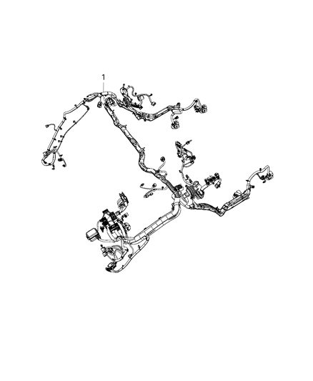 2020 Ram 1500 New Style Wiring - Headlamp To Dash Diagram