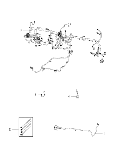 2020 Ram 5500 Wiring - Instrument Panel Diagram