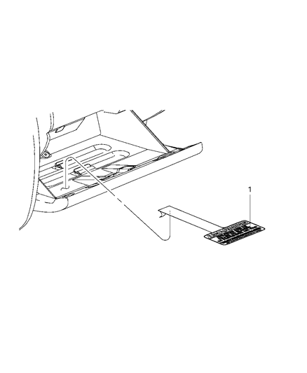 2021 Jeep Compass Instrument Panel Diagram
