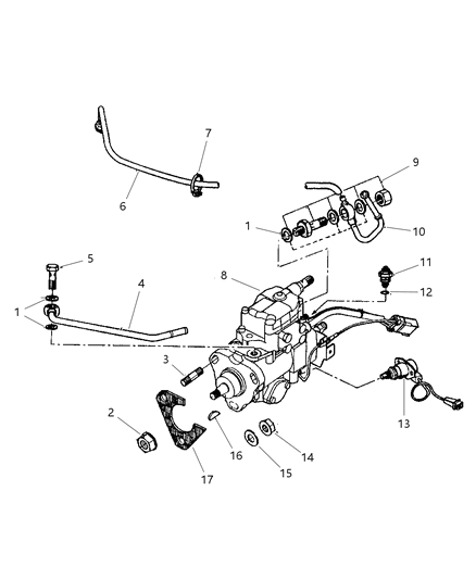 1998 Jeep Cherokee Fuel Injection Pump Diagram