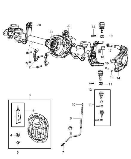 2009 Jeep Wrangler Housing And Vent Diagram 2 - Thumbnail