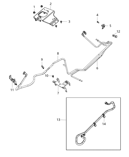 2016 Jeep Wrangler Fuel Lines Diagram 2 - Thumbnail