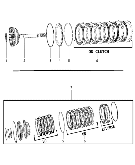 2016 Ram 3500 Pickup Input Clutch Assembly Diagram 5 - Thumbnail
