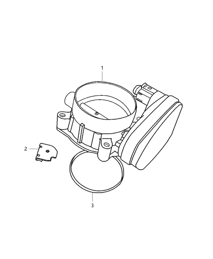 2010 Chrysler 300 Throttle Body Diagram 2 - Thumbnail