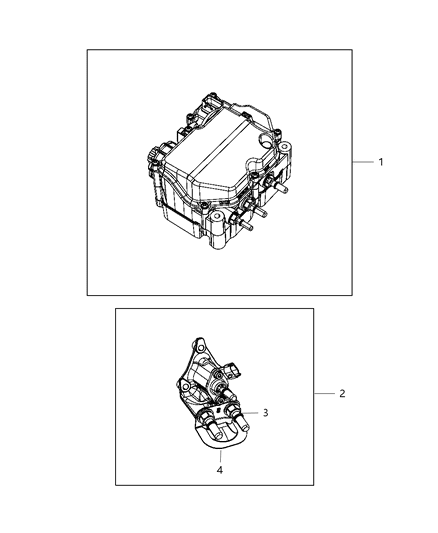 2011 Ram 3500 Cab Chassis Diesel Exhaust Fluid Module & Doser Diagram