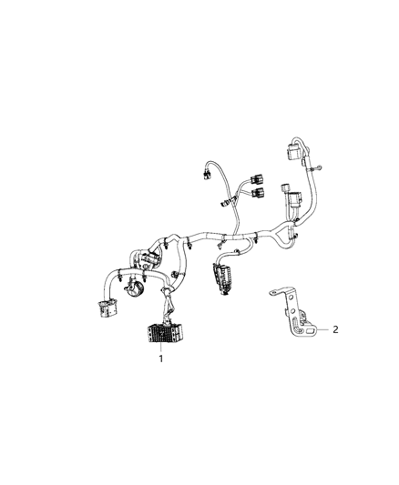 2015 Jeep Cherokee Wiring - Transmission Diagram 2 - Thumbnail