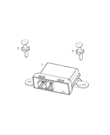 2020 Ram 2500 Modules, Body Diagram 8 - Thumbnail