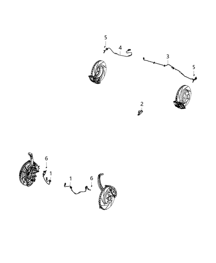 2020 Chrysler 300 Sensors - Brake Diagram 1 - Thumbnail