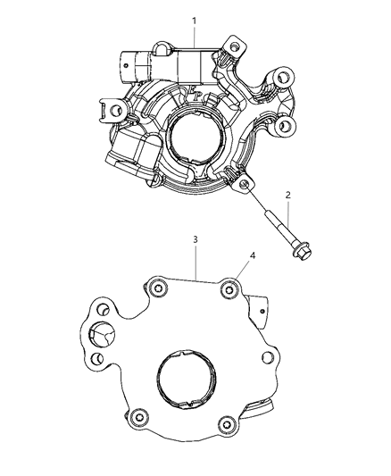2010 Jeep Commander Engine Oiling Pump Diagram 1 - Thumbnail