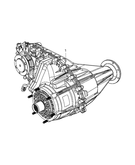 2012 Ram 5500 Transfer Case Assembly & Identification Diagram 2 - Thumbnail