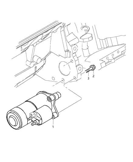 1999 Chrysler Cirrus Starter Diagram