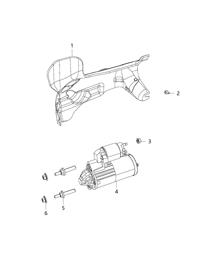 2018 Jeep Grand Cherokee Starter Diagram 4 - Thumbnail