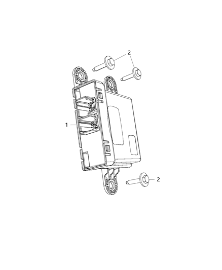 2018 Jeep Wrangler All-new Model Module, Gateway Diagram
