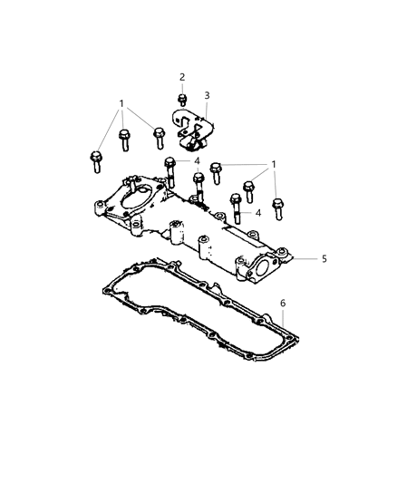 2014 Ram ProMaster 2500 Intake Manifold Diagram 1 - Thumbnail
