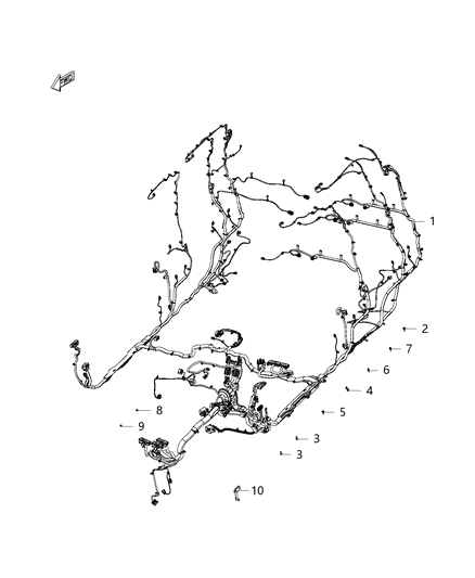 2020 Ram 1500 Classic Wiring - Body Diagram 4 - Thumbnail
