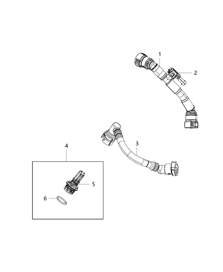 2021 Dodge Durango Crankcase Ventilation Diagram 3 - Thumbnail