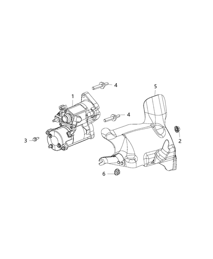 2016 Dodge Charger Starter Diagram 3 - Thumbnail