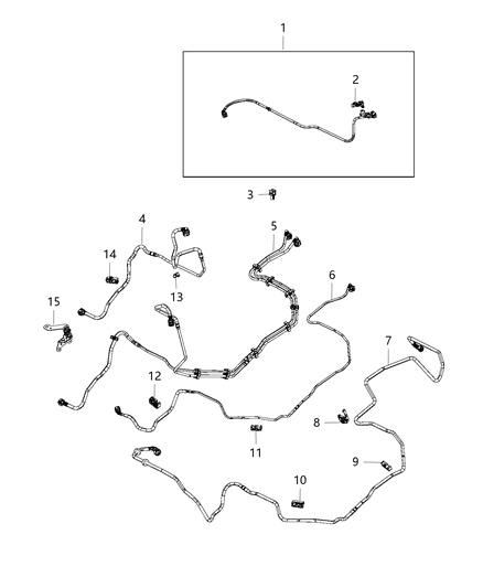 2020 Ram ProMaster 2500 Fuel Lines Diagram 1 - Thumbnail