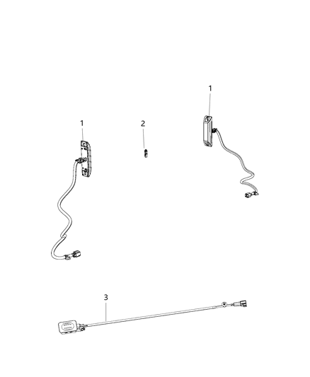 2020 Ram 3500 Pickup Lamps, Truck Bed Diagram 2 - Thumbnail