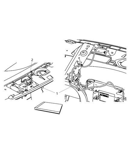2017 Ram 3500 Pickup Navigation System Diagram