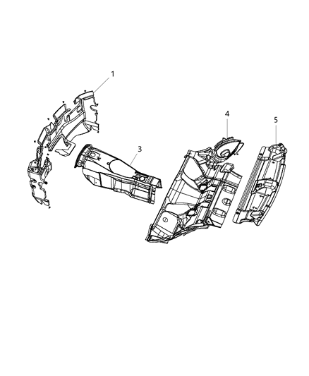 2011 Dodge Challenger Silencers Diagram