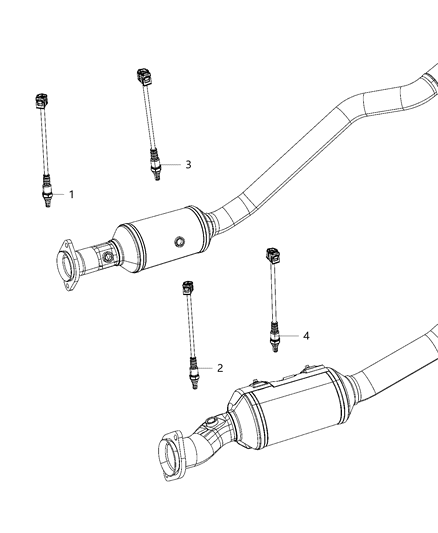 2021 Jeep Grand Cherokee Oxygen Sensors Diagram 4 - Thumbnail