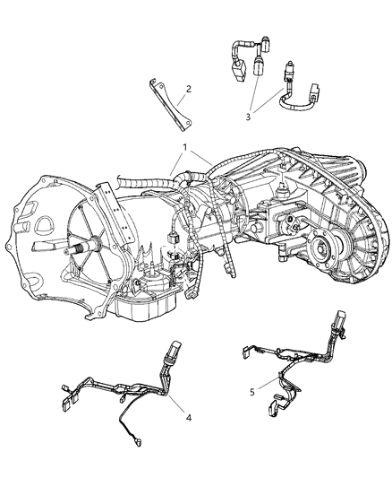 2010 Dodge Ram 3500 Cab Chassis Wiring - Transmission Diagram