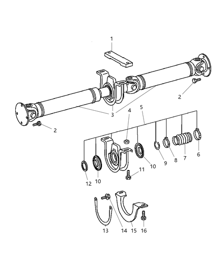 2005 Dodge Sprinter 2500 Stabilizer Link Bolt Diagram for 6104238AA