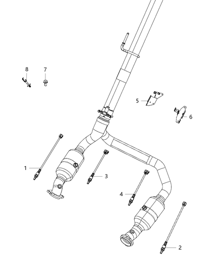 2017 Ram 1500 Oxygen Sensors Diagram 2 - Thumbnail