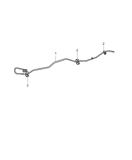 2009 Dodge Durango Fuel Lines & Related Diagram 2 - Thumbnail