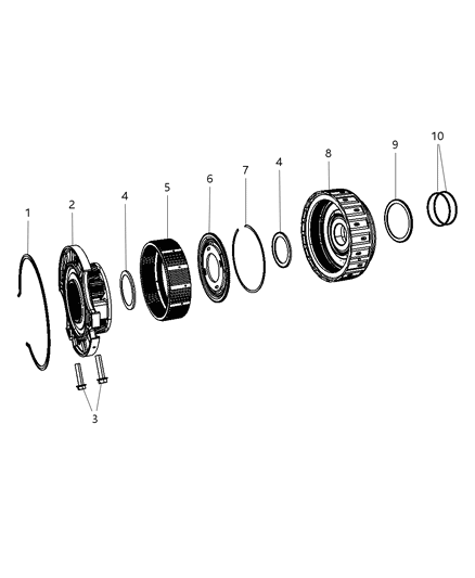 2011 Ram 3500 Cab Chassis Number One Planetary Gear Set Diagram