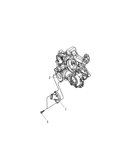 2009 Jeep Commander Thermostat & Related Parts Diagram 1 - Thumbnail