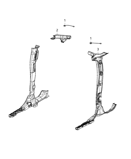 2021 Jeep Wrangler Audio Microphone Diagram 2 - Thumbnail
