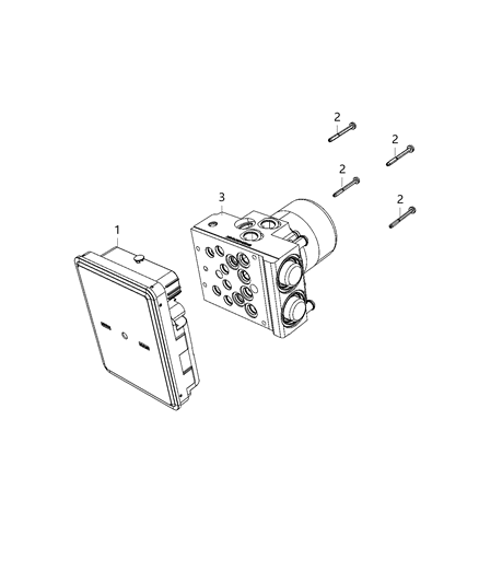 2019 Ram 2500 Modules, Brake, Suspension & Steering Diagram 1 - Thumbnail