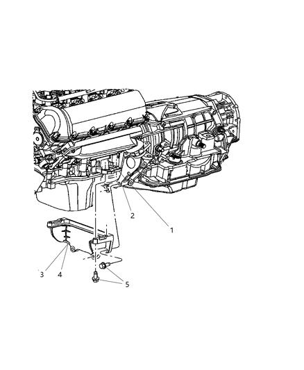2006 Jeep Commander Collar, Structural Diagram 1 - Thumbnail