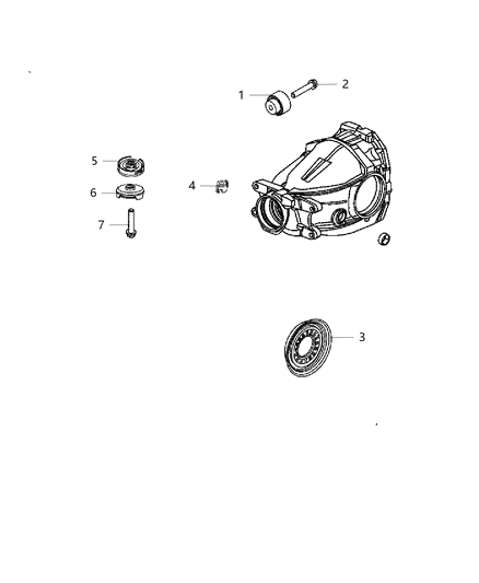 2010 Chrysler 300 Housing And Differential With Internal Components Diagram 1 - Thumbnail