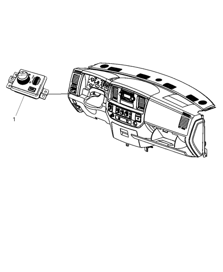 2011 Ram Dakota Switches Diagram