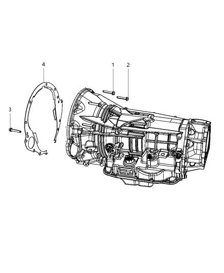 2008 Dodge Durango Mounting Bolts Diagram 2 - Thumbnail