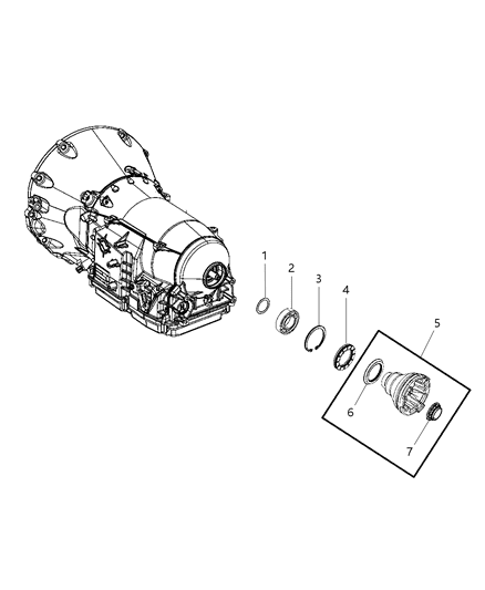 2011 Dodge Durango Case , Extension & Adapter Diagram 4 - Thumbnail