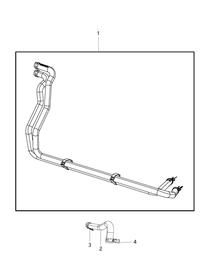 2013 Ram 3500 Cab Chassis Heater Plumbing Diagram 1 - Thumbnail