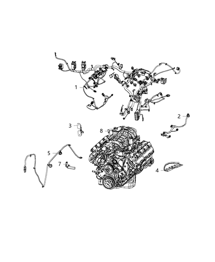 2020 Ram 1500 Classic Wiring, Engine Diagram 2 - Thumbnail