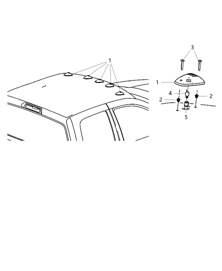 2013 Ram 3500 Wiring Header Diagram for 68138976AB