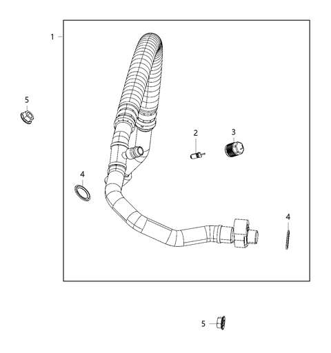 2020 Jeep Gladiator A/C Plumbing Diagram 4 - Thumbnail
