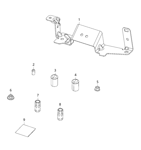 2021 Dodge Durango Wiring - Headlamp To Dash Diagram 1 - Thumbnail