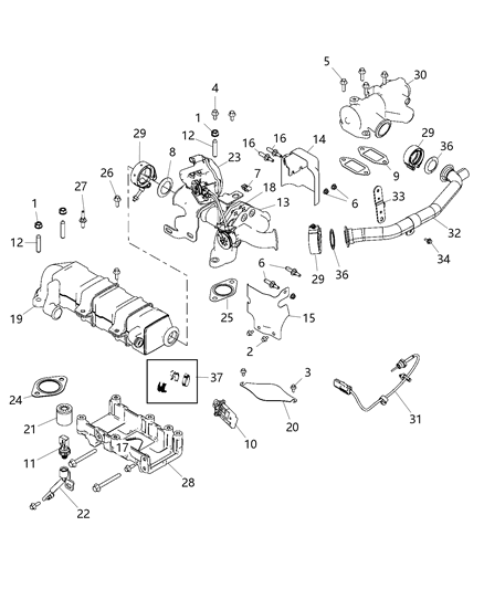 2019 Ram 2500 EGR System Diagram 2 - Thumbnail